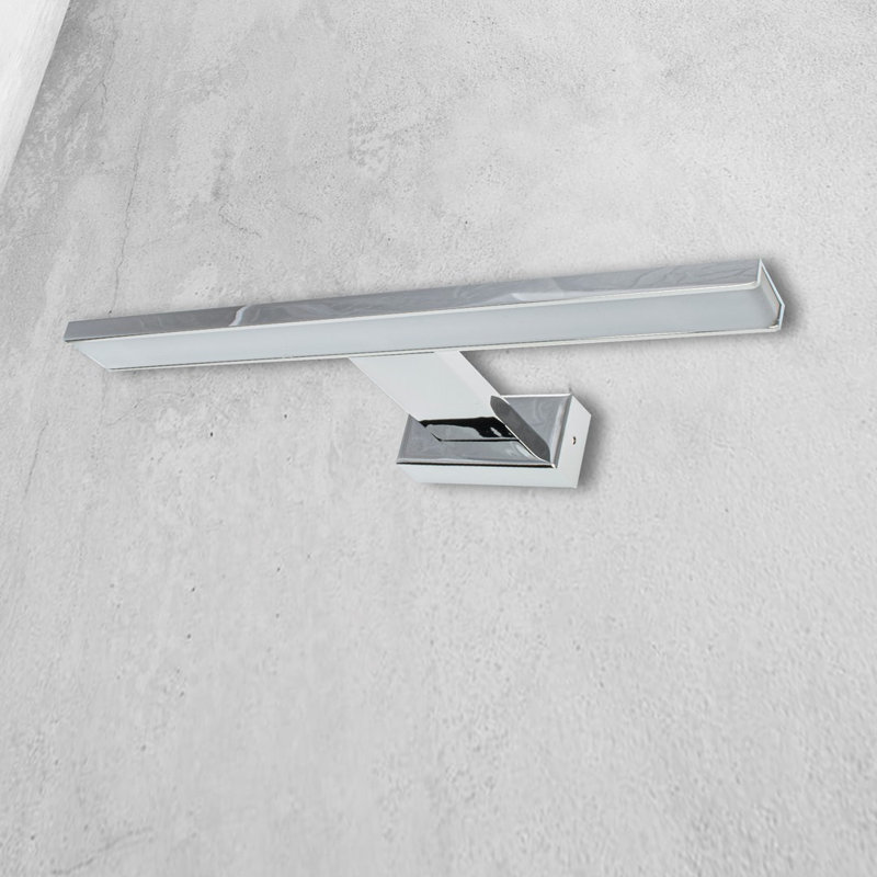 Berghauser Vanity Light, 4cm H x 30cm W x 12cm D, Chrome