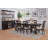 Murphey Extendable Mahogany Solid Wood Base Dining Table