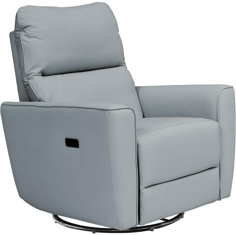 Fauteuil inclinable électrique avec port USB, Gris