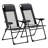 Outdoor Folding Patio Chair Deck Chair Set Of 2-1975650076