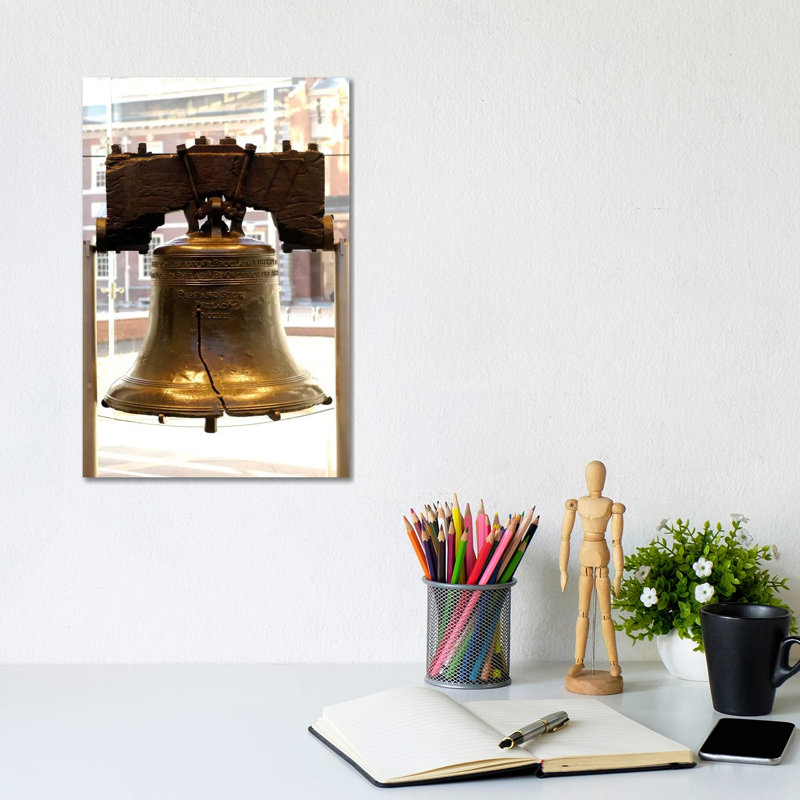Liberty Bell - Wrapped Canvas Print, 20.32 cm H x 30.48 cm W