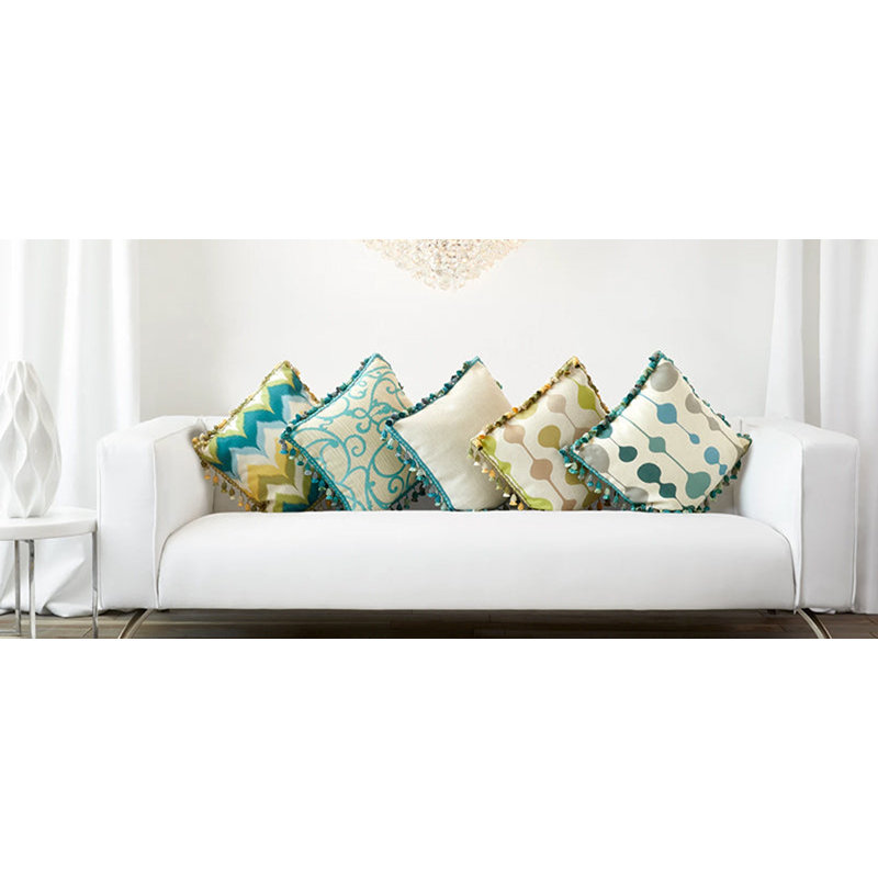 Synthetic Throw Square Pillow Cover & Insert