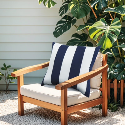 Paquet de 2 coussins décoratifs d'extérieur, coussins de patio imperméables et résistants à la décoloration pour le jardin, le porche, les meubles de bord de piscine - Housses de coussin décoratives douces et confortables (18 x 18 po, gris blanc)
