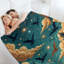Jeté en flanelle Starry Night Sky-133659204