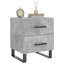 Maricrus 40cm W Iron Bedside Table-1953420098