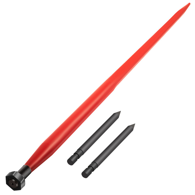 Lance à balles 49 pi VEVOR Hay Spear 49 po capacité, attache rapide