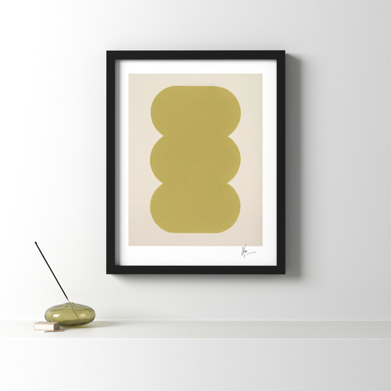 Keyhole 4 by Lee Lessem, 25" H x 20" W x 1.25" D, Black Framed