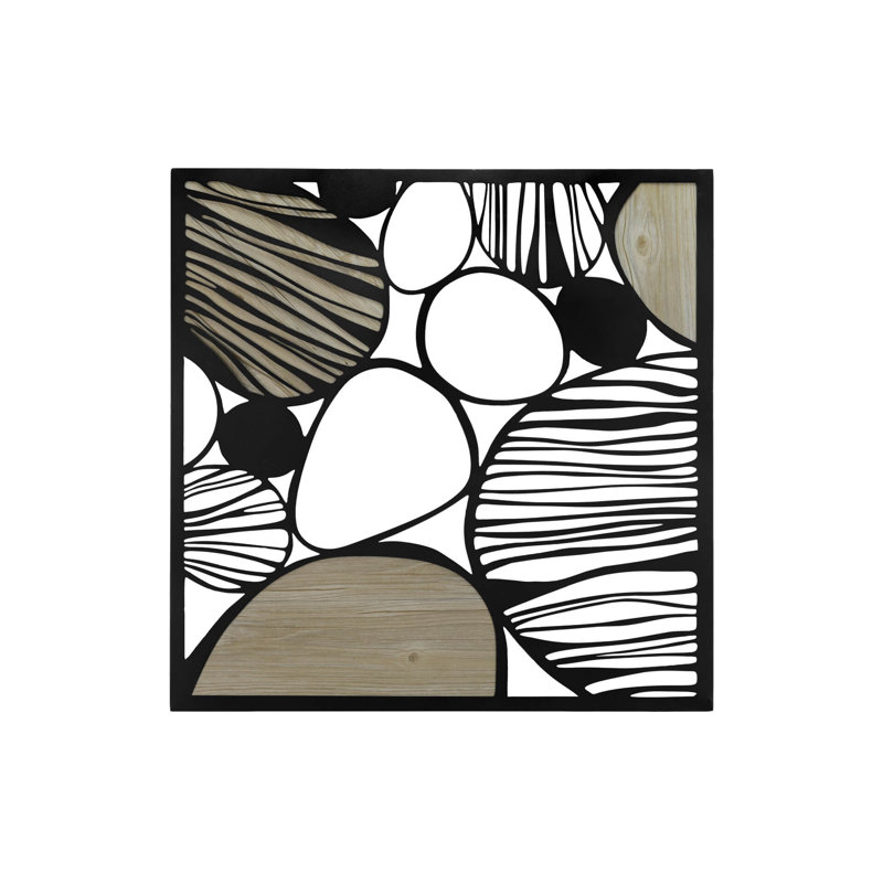Handmade Modern Abstract Wall Decor on Metal