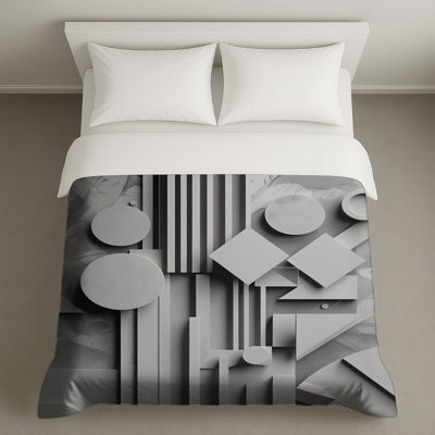 Geometric Shapes Composition Duvet Covers