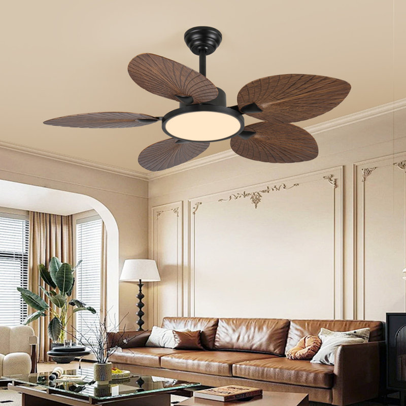 Ventilateur de plafond 52 po avec lumières DEL
