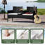 144cm Wide Straight Loveseat-128160292