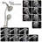 Drill-Free Stainless Steel Slide Bar Combo Rain Showerhead 7-Setting Hand, Dual Shower Head Spa System-129237780