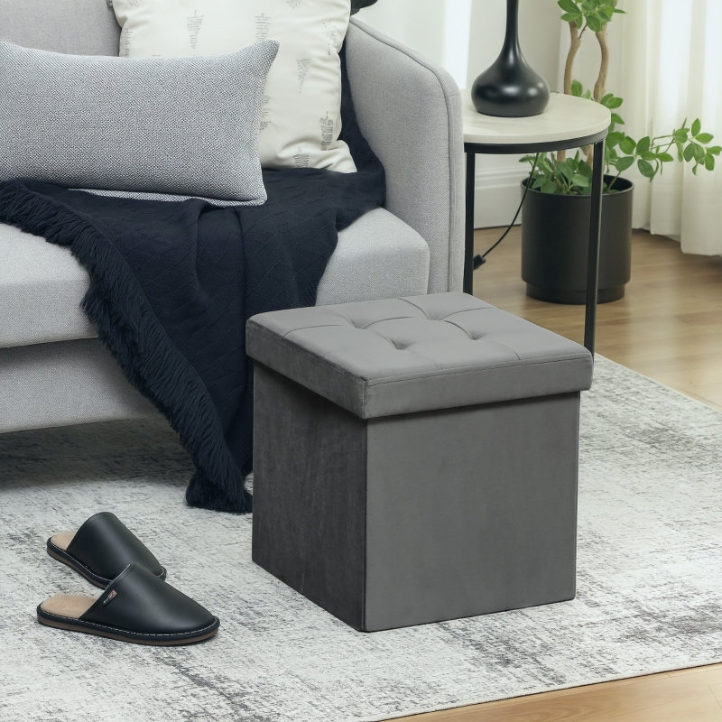38cm Wide Footstool Ottoman