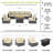7 Piece Sectional Seating Group With Cushions-805800910