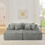 Fauteuil paresseux à deux places, canapé compressé sans assemblage, fabriqué en tissu de velours, fauteuil moderne moelleux, utilisé pour les salons et les chambres à coucher-653135392