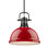 Luminaire suspendu dôme en acier à intensité variable 1 lumière Calico