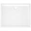 Jaimes Plastic Shower Tray - White-165479380-165479390