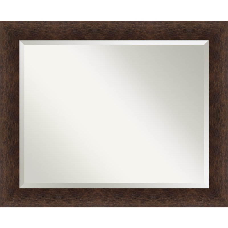 Miroir mural Haleena, Rectangle, 27 po x 33 po