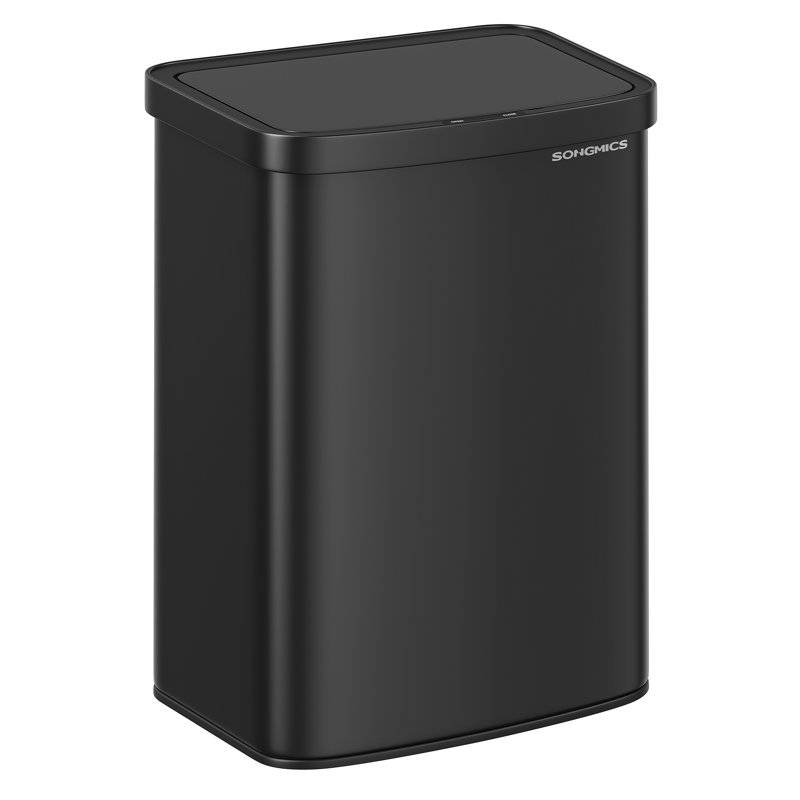 50 Litre Motion Sensor Trash Can, Black