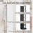 360° Swivel Full Length Mirror With Stand,Solid Wood Floor Mirror With Coat Rack-1801980577-1801980578
