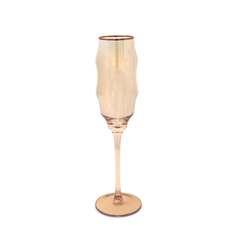 Verres à flûte de pêche Nejra
