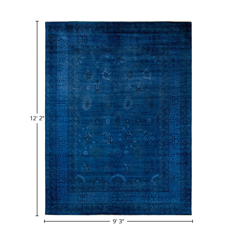 Yurianna One-of-a-Kind 9' 3" X 12' 2" Hand Knotted Area Rug