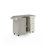 Taniha 53.5 " W Kitchen Cart with Stainless Steel Top-1473121381