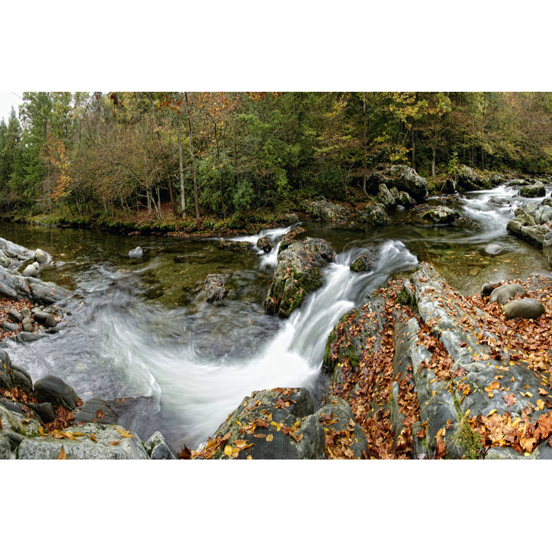 River Panorama - Wrapped Canvas Art Prints, 30cm H x 46cm W x 3.8cm D