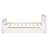 White Twin Bed With Trundle Pine Wood No Box Spring-647821999