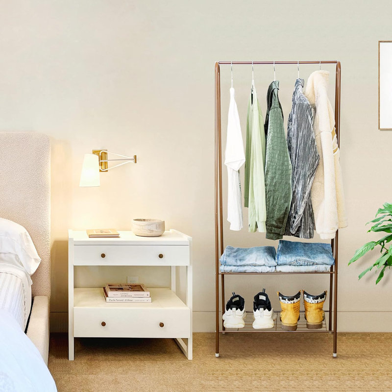 60cm Rolling Clothing Rack