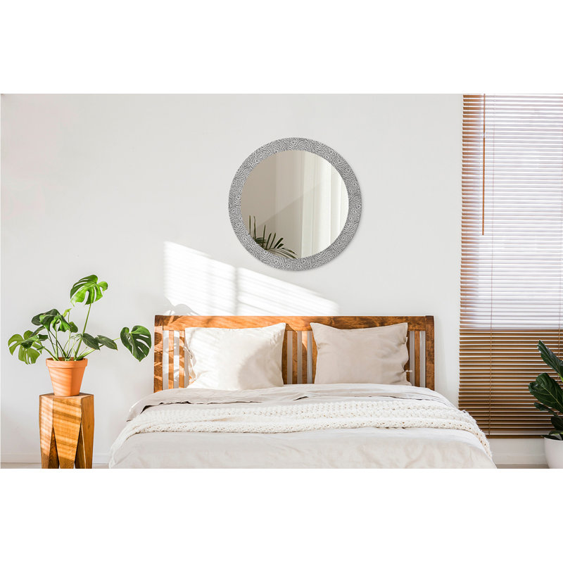 Huldar Glass Flat Wall Mirror