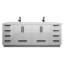 Meuble-lavabo autoportant avec lavabo double 70,8 po Carla-500595071-500595065