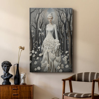WOMEN Series DLXXX  -Premium Gallery Wrapped Canvas -Ready to Hang