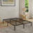 Under-Bed Storage Platform Foundation for Bedroom, Heavy-Duty Sleek Black Steel Twin XL, No Box Spring Required-471517486