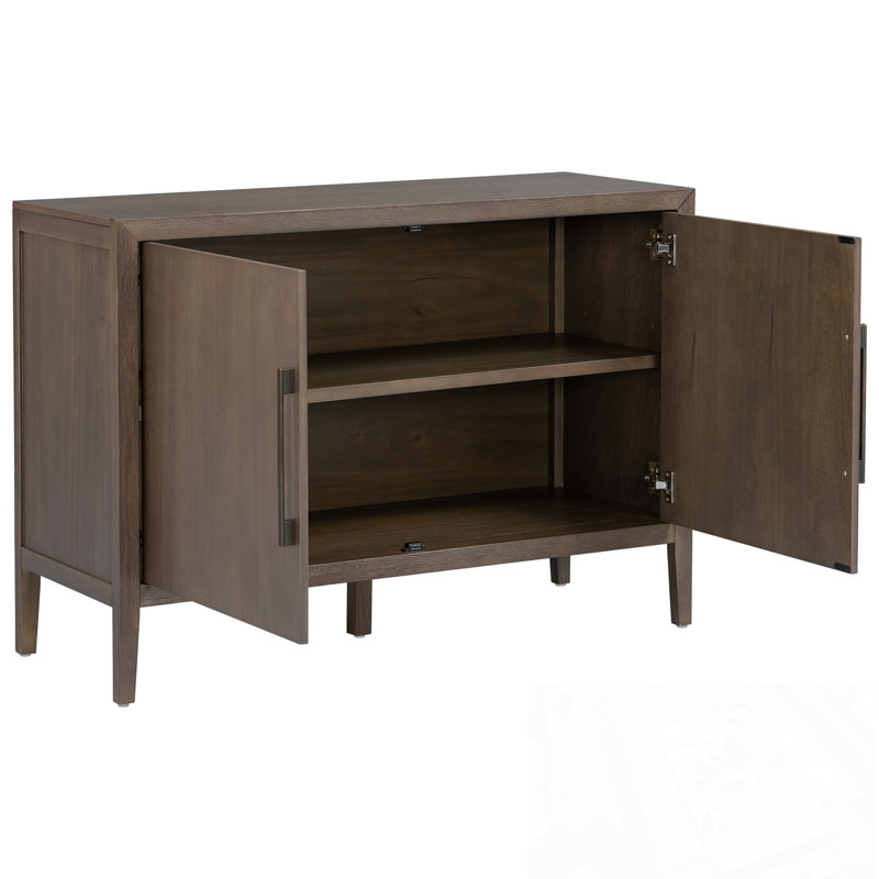 Hemel avec 2 portes et pieds réglables, Brun pâle