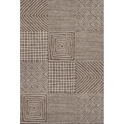 Premium Machine Washable Corry AMF1044 Geometric Rug