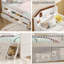 Cadre de lit simple avec rangement à 4 tiroirs, cadre de lit en bois pour enfants, lit plateforme simple avec tête de lit et échelle de garde-corps, aucun sommier requis, assemblage facile, blanc