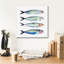  «Sardine Team 2» par Annie Warren, art mural sur toile, 18 po x 18 po-2021982865