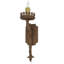 Lampe murale bougie 1 lumières