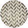 Vandermark Hand Tufted Wool/Cotton Geometric Rug in Ivory/Charcoal