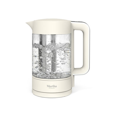 Bouilloire électrique avec infuseur à thé 7 tasses Martha Stewart