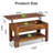  Sparta Lift-Top Coffee Table with Storage & Open Shelf, Modern Coffee Table, Square Coffee Table for Living Room, and Home Office-529555328