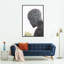 Estßtua Cinzenta Print by Karyn Millet-70492205