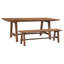 Banc en bois massif Naugatuck-111001928