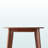 Mateo Solid Wood Dining Table in Walnut Brown Finish, 28.94'' H X 47.03'' W X 29.34'' D