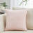 Velvet Leaves Velvet Floral 18'' Throw Pillow Cover-513865641