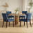 Upholstered Solid Wood Parsons Side Dining Chair-811411506