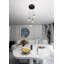 Cadesha 4 - Light Black Cluster Pendant-1215487070