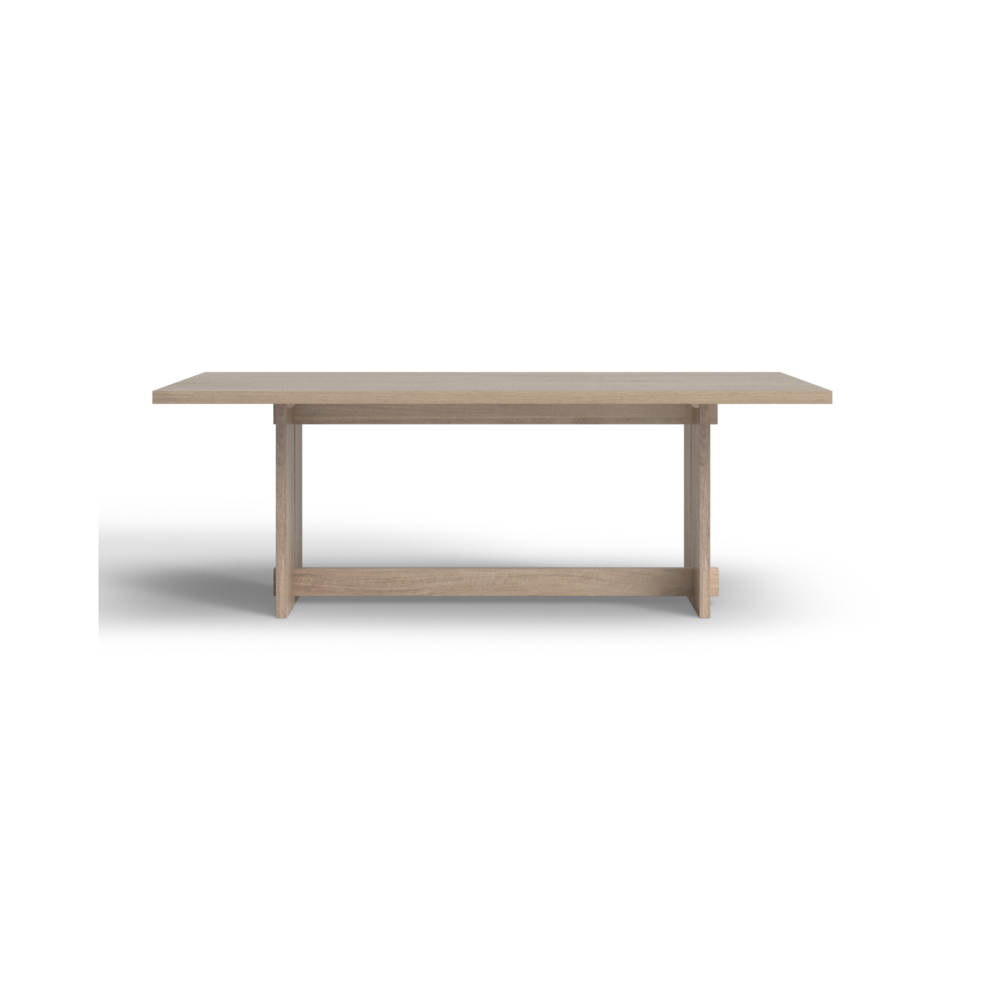 Dalina 84'' Dining Table, Light Brown