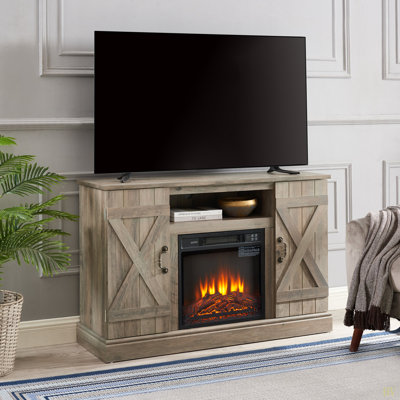 Meuble télé avec console de divertissement antique American Retro Farmhouse Classic
